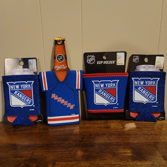 Other - NHL NY RANGERS HOCKEY HOT/COLD DRINK/BEVERAGE BOTTLE CAN CUP KOOZIE HOLDER